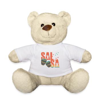 Salsa, Salsa tanzen, dance - Teddy - Weiß - Vorne