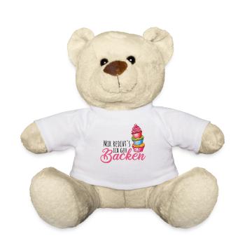 Mir reichts ich geh backen - Teddy - Weiß - Vorne