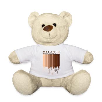 Mélanine Chaque ombre tue - Nounours - blanc - Devant