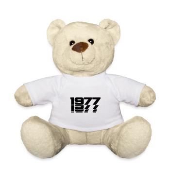 Millésime 1977 - Nounours - blanc - Devant