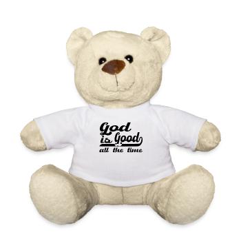 Christianisme Dieu cadeau chrétien - Nounours - blanc - Devant