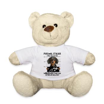 teckel - Nounours - blanc - Devant