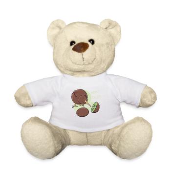 sweet baby kiwi - Teddy Bear - white - Front