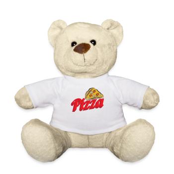 Pizza - Nounours - blanc - Devant