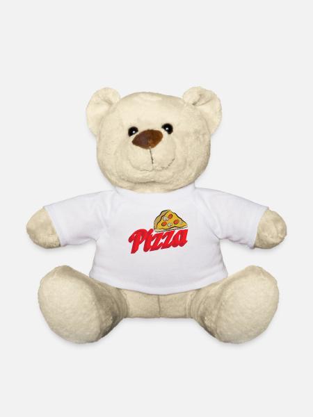 Pizza - Teddy - Weiß