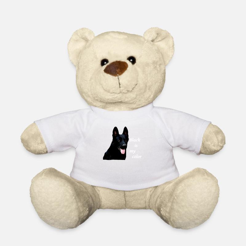 Schäferhund deutscher Schäferhund schwarzer Hund - Teddy - Weiß