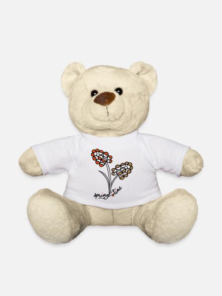 Spring Time - Teddy - Weiß
