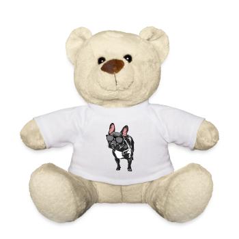 French bulldog - Teddy Bear - white - Front