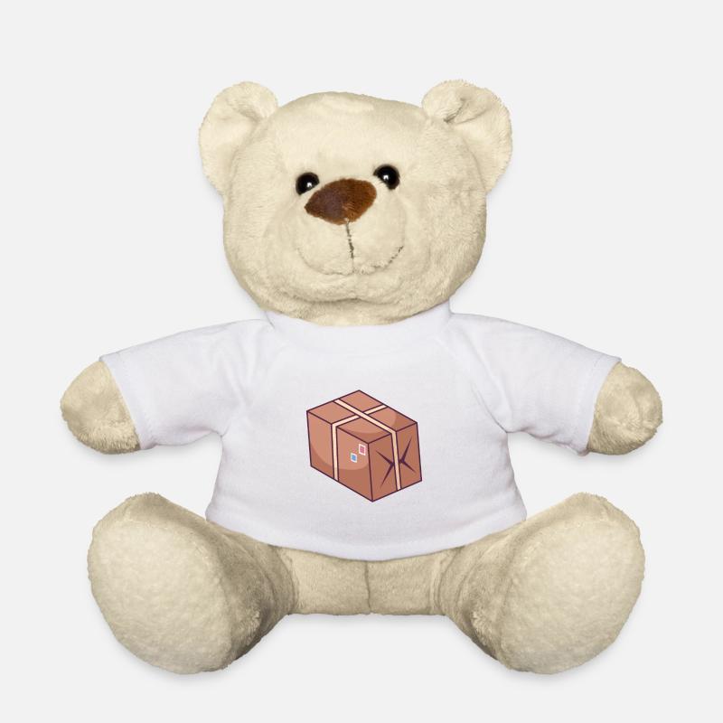 Service de livraison et de colis - Nounours - blanc