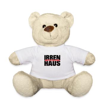 Anstaltsleitung Irrenhaus Chef Familie Geschenk - Teddy - Weiß - Vorne