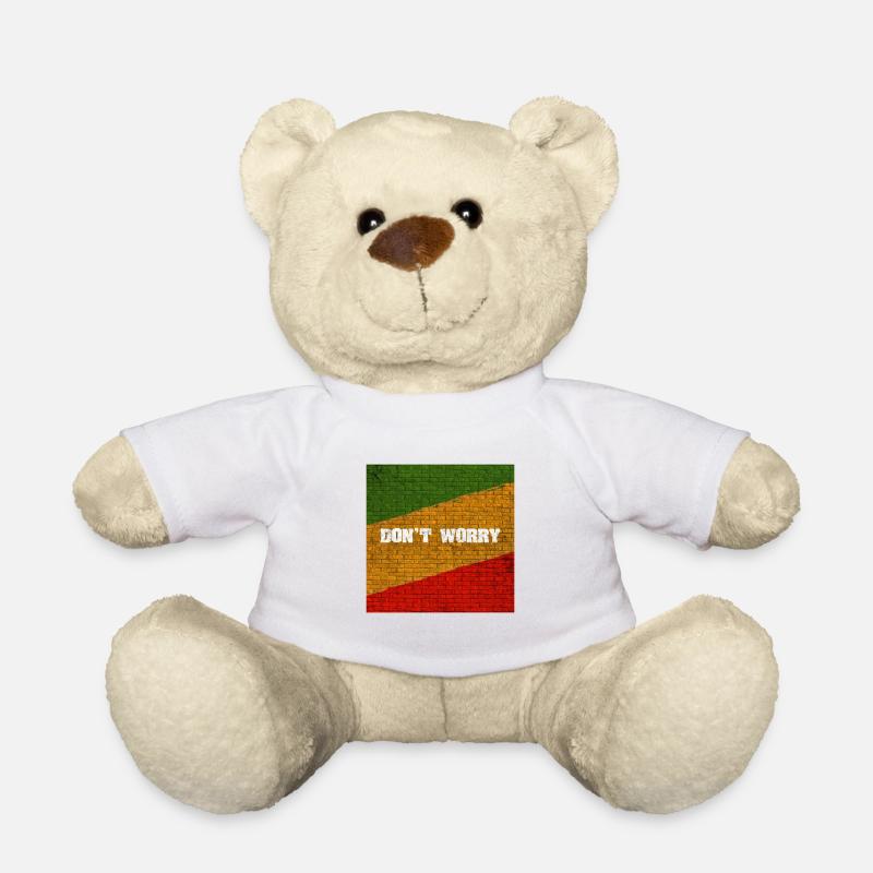 Reggae love - Teddy Bear - white