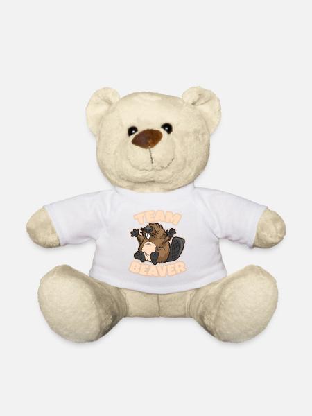 Team Beaver - Teddy - Weiß