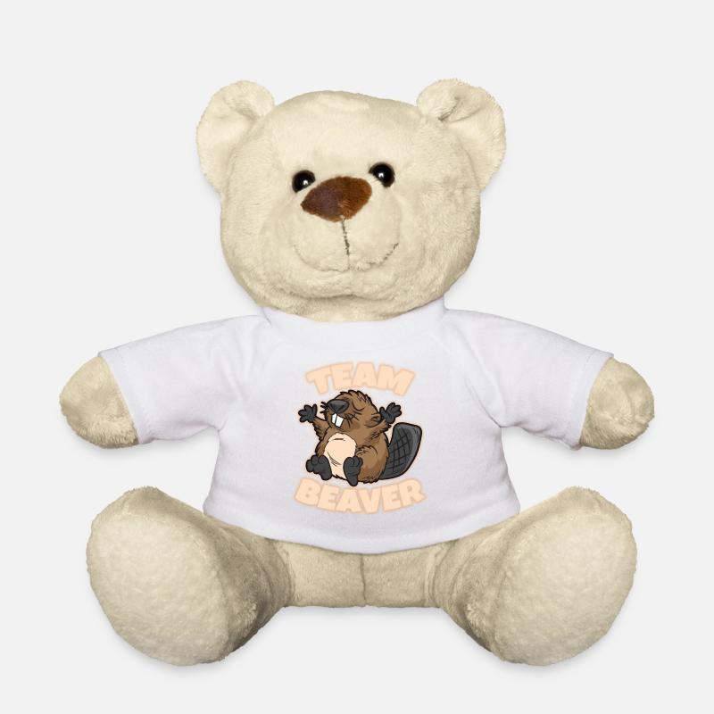 Team Beaver - Teddy - Weiß