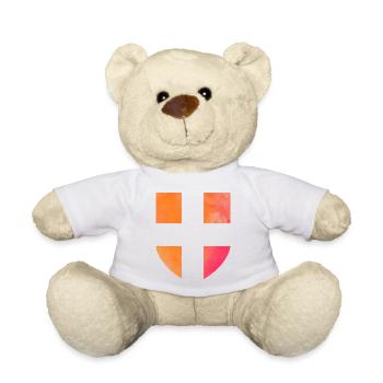 Masque avec l'insigne Haut-Savoyard - Nounours - blanc - Devant