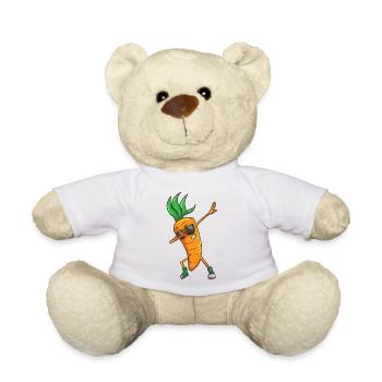 Drôle de carotte carotte - Nounours - blanc - Devant
