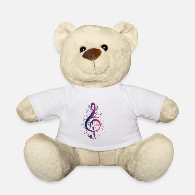 musik - Teddy - Weiß