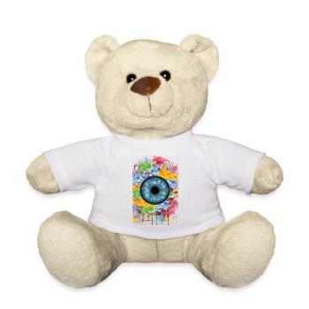Eye - Teddy Bear - white - Front