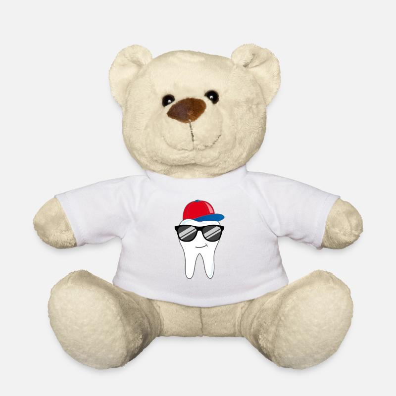 Drôle de dents dentistes cadeau - Nounours - blanc