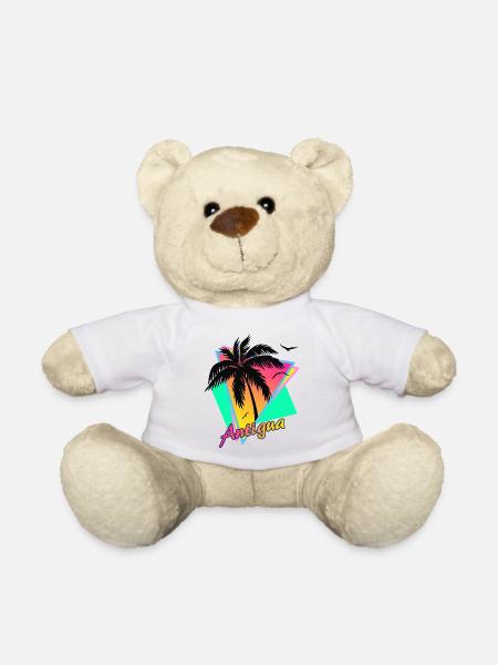 Antigua - Teddy Bear - white