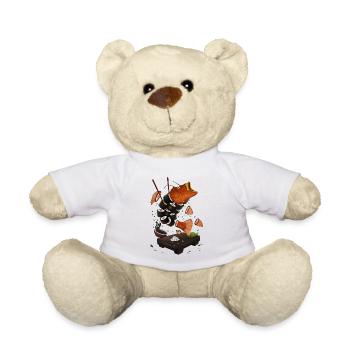 Fisch-Sushi - Teddy - Weiß - Vorne