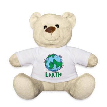 Erde (Earth) - Teddy - Weiß - Vorne