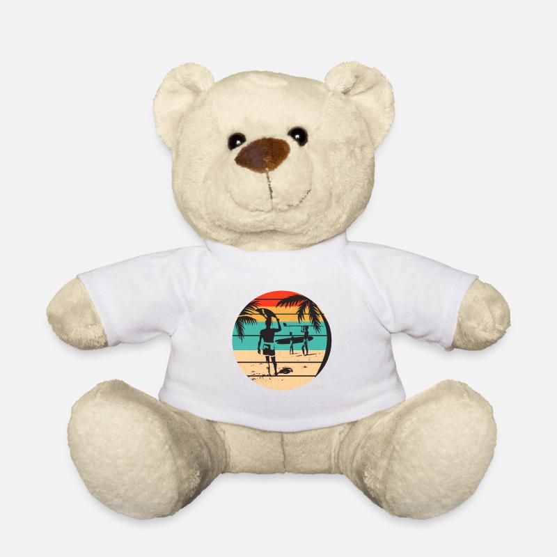 Surf, Surf, Surf, Surf, Surf - Nounours - blanc