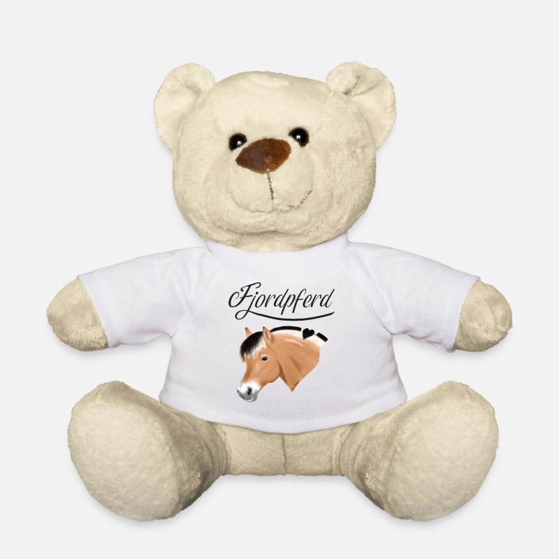 Fjordpferd Portrait - Teddy - Weiß