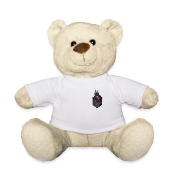 Pocket Doberman Amoureux de chien - Nounours - blanc - Devant