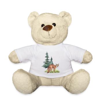 Fuchs Wald - Teddy - Weiß - Vorne