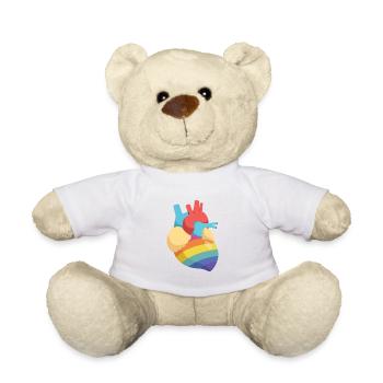 LGBT Love Wins - Teddy Bear - white - Front