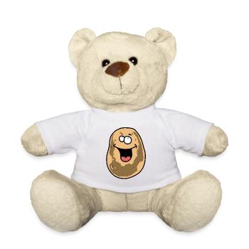 Pomme de terre Pommes de terre Tubercule joyeux joyeux Légumes - Nounours - blanc - Devant