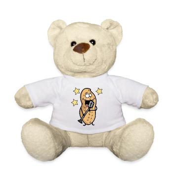 Peanut Singer Band Musiciens Kids Fantasy Star - Nounours - blanc - Devant