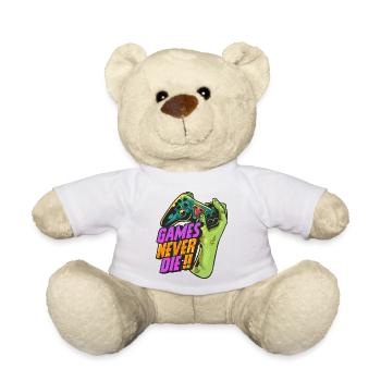 zombiehand jeux ne meurent jamais 2 - Nounours - blanc - Devant