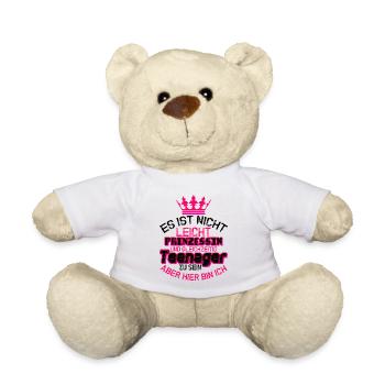 Es Ist Nicht Prinzessin Teenager Teenager - Teddy - Weiß - Vorne