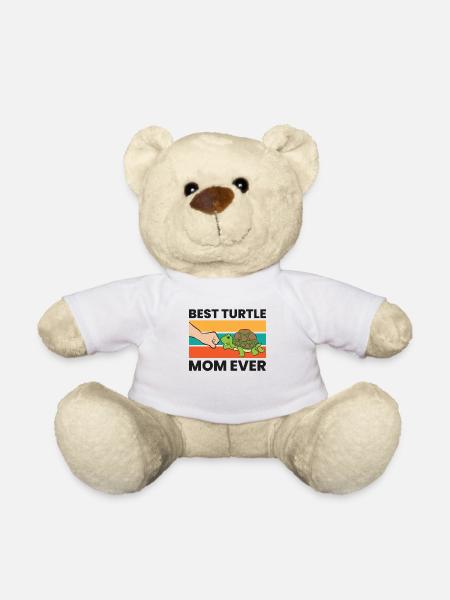 Beste Schildkrötenmama aller Zeiten - Teddy - Weiß
