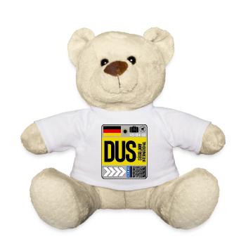 DüsseldorfAirport - Teddy Bear - white - Front
