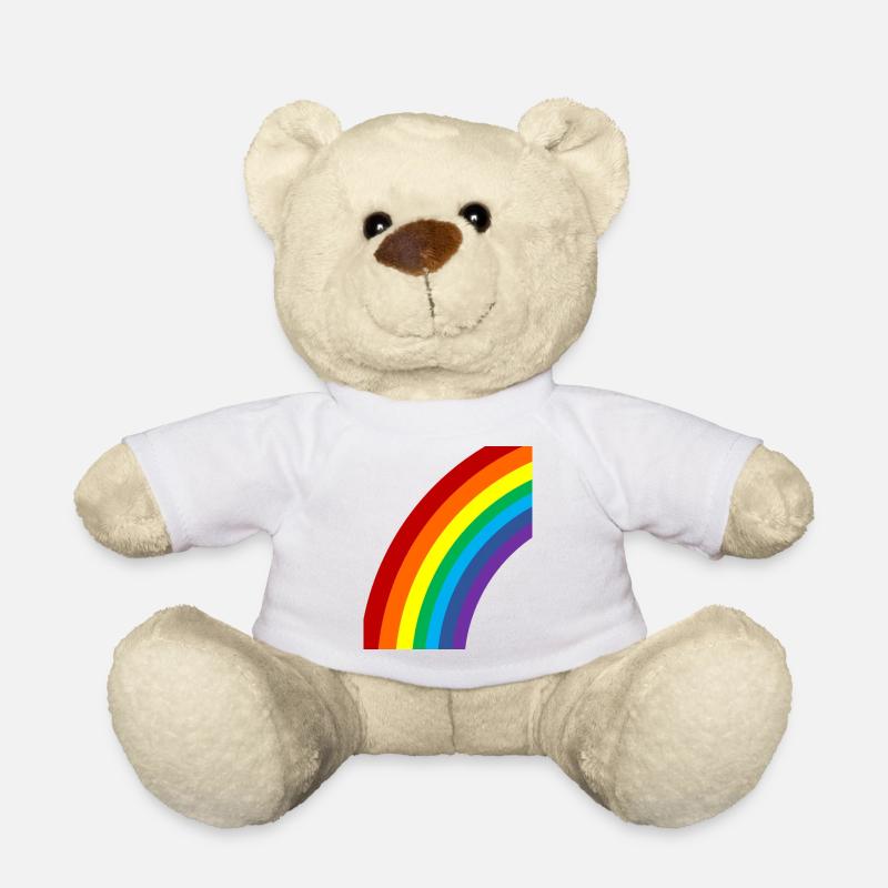 Regenbogen Lgbt - Teddy - Weiß