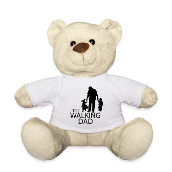 THE WALKING DAD - Teddy Bear - white - Front
