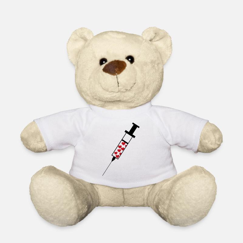 Seringue - Nounours - blanc