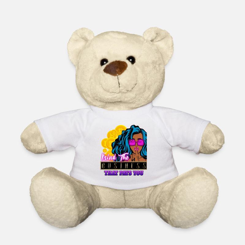 Mind the ₿usiness - Nounours - blanc