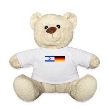 Israël Allemagne - Nounours - blanc - Devant