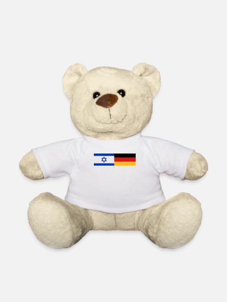 Israel Deutschland - Teddy - Weiß