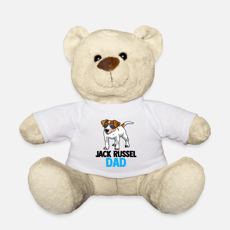Jack Russel Russel - Nounours - blanc