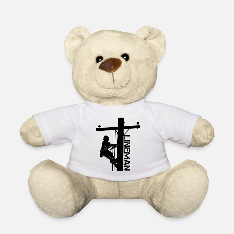 Lineman - Nounours - blanc