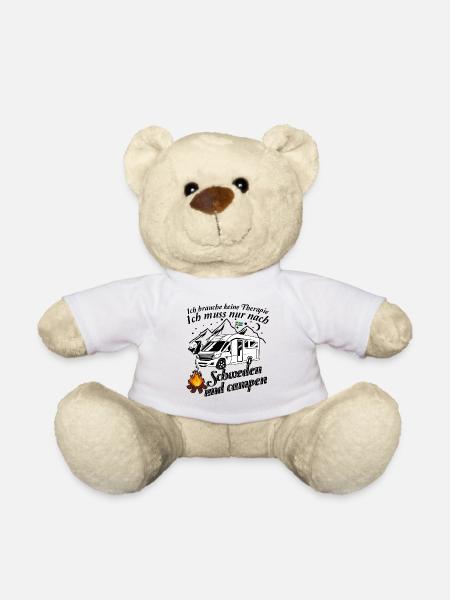 Camping Schweden - Teddy - Weiß