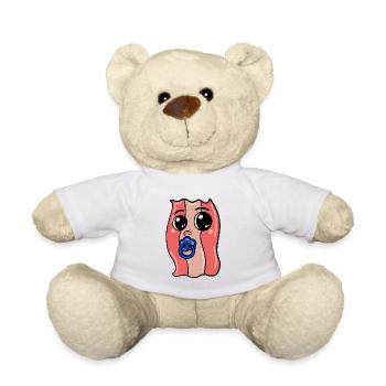 Baby Speck - Bacon - Teddy Bear - white - Front