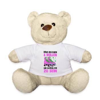 Rollschuhe - Teddy - Weiß - Vorne