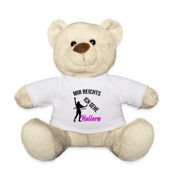 Hula Hullern Hoop Dance Geschenk - Teddy - Weiß - Vorne