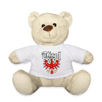 Tirol Tiroler Adler Wappen - Teddy - Weiß - Vorne