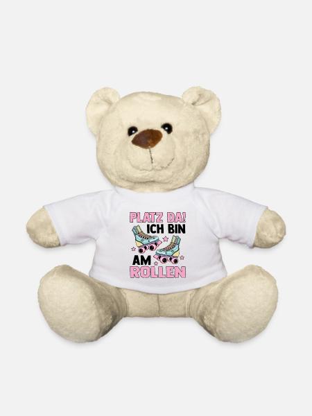 Rollschuhe - Teddy - Weiß